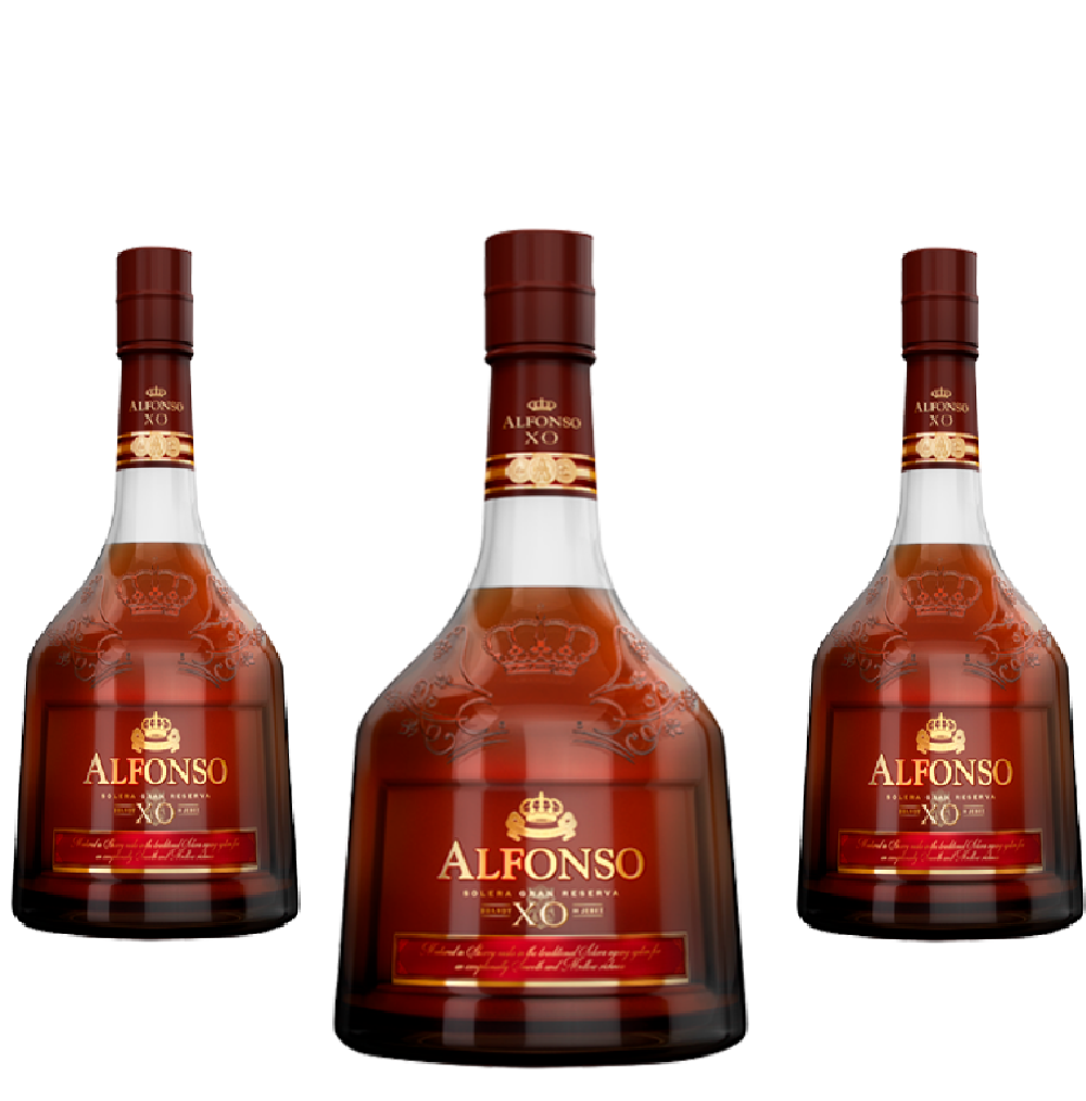 Популярный товар, Alfonso XO Brandy 40%, спиртовые напитки, слегка Сладкая упаковка для бутылок, дистиллированное вино, испанское бренди
