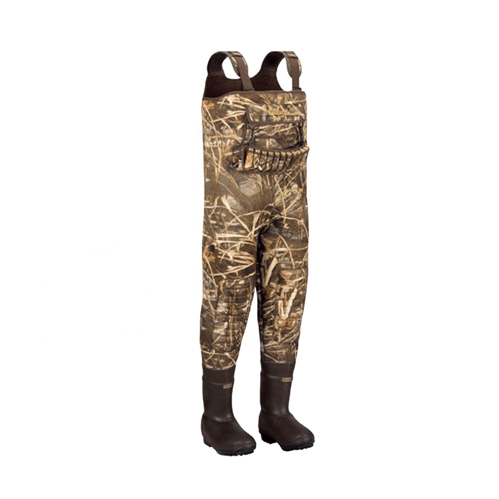 Waterproof Breathable Waist Fishing Waders PVC Fishing Boots Customized Logo Hunting