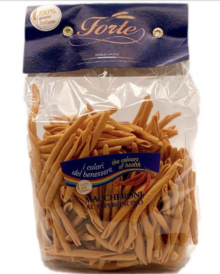 High quality Calabrian Maccheroni pasta with chilli