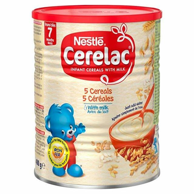 Cerelac 5 злаков с молоком 400 г