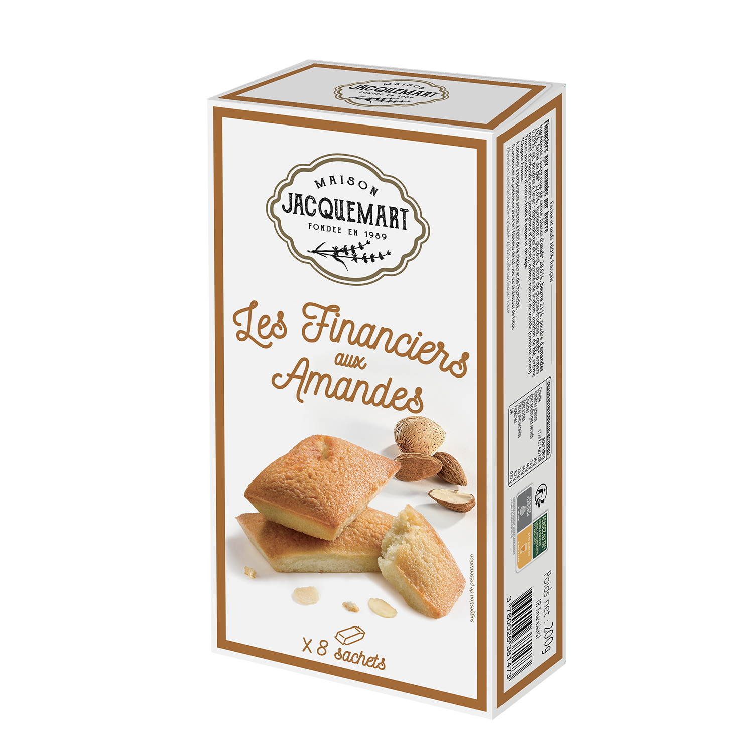 Mini Almond Cakes Financiers