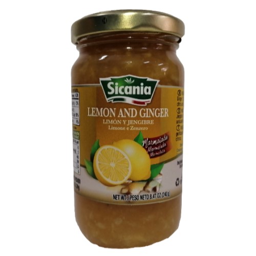 100% натуральные Смешанные вкусы сицилийского свежего лимона и пряного имбирного джема