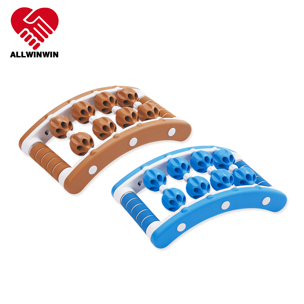 Массажный ролик для ног ALLWINWIN FTR19, растягиватель спины с 8 шариками Walmart Dual Spa Self