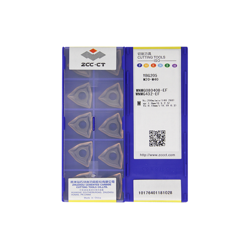 WNMG080408-EF YBG205 100% оригинальный ZCC-CT карбидная вставка с самым лучшим качеством 10 шт./лот Лидер продаж