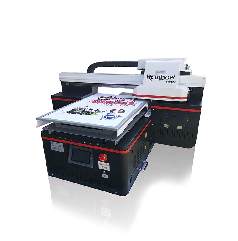 Newest A2 4060 Digital Tshirt Printing Machine Polyester Wool Cotton Fabric Textile Tshirt With Dx8 4720 DTG Inkjet Printer