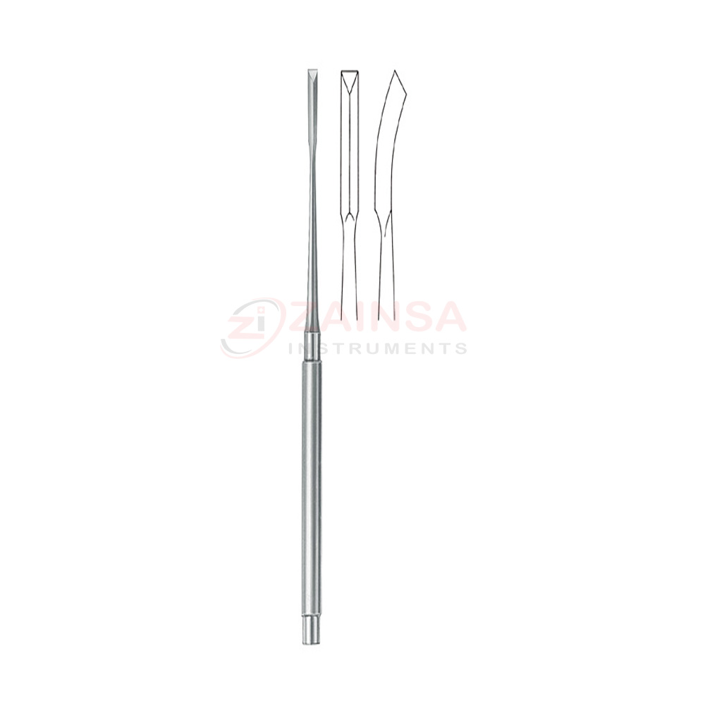 Gardner Chisel Curved Upwards Stainless Steel