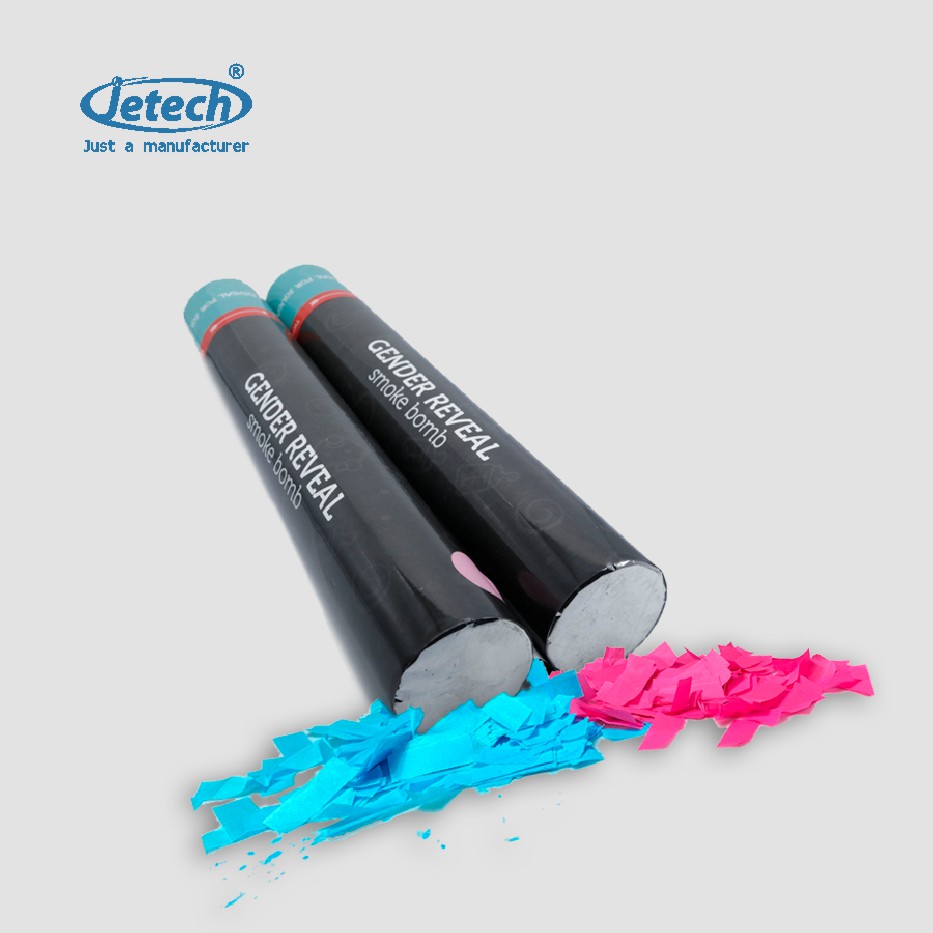 Gender Reveal Confetti Cannon Party popper New Years Eve Birthday Wedding Showtime Celebrations Glitter Indoor and Outdoor