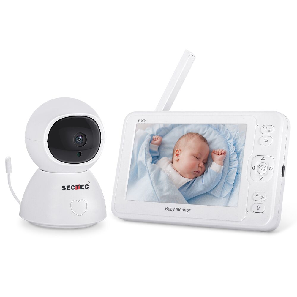 Sectec HD 1080P Wi-Fi камера Умный дом безопасности ночного видения видеокамеры 5 дюймовый монитор младенца