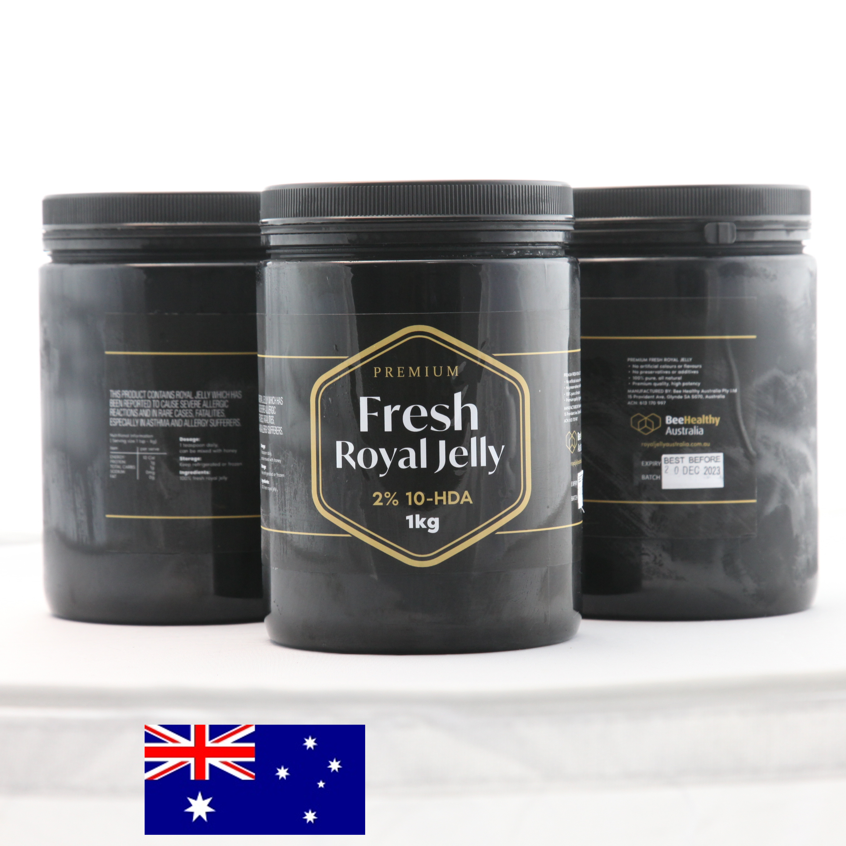 Organic - Fresh Royal Jelly 1kg - Premium - Australian - 100% Natural - Bee Sanctuary