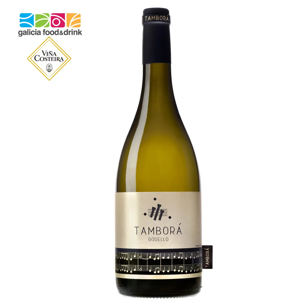 White Wine from Spain | Tambora Godello DO Ribeiro| Premium Product | 750 ml glass bottle | Vina Costeira Brand