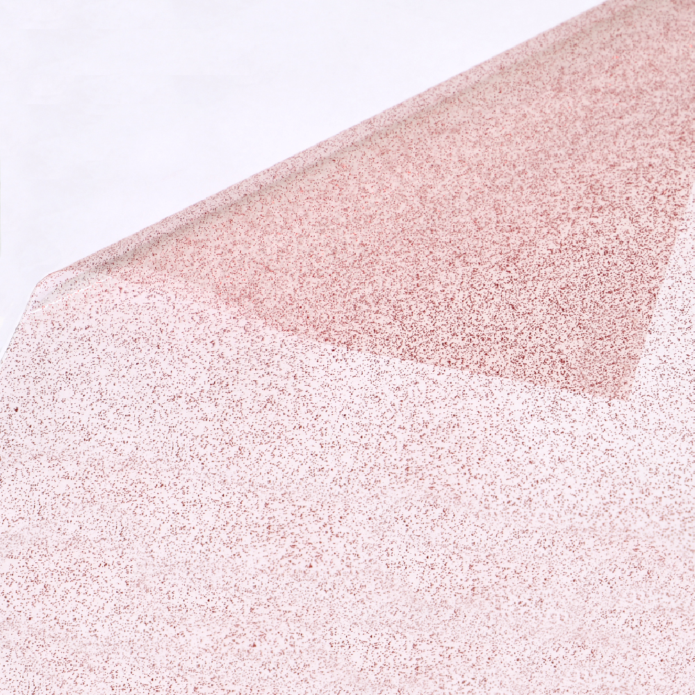 High Quality Waterproof PVC Transparent Glitter Tablecloth Sheet Plastic Glitter Film Soft Roll