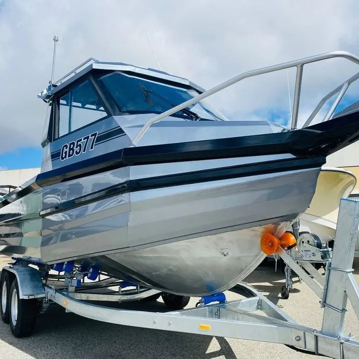 6m Aluminium Fishing Boats Offshore Aluminum Cabin Cruiser Fishing Boat For Sale