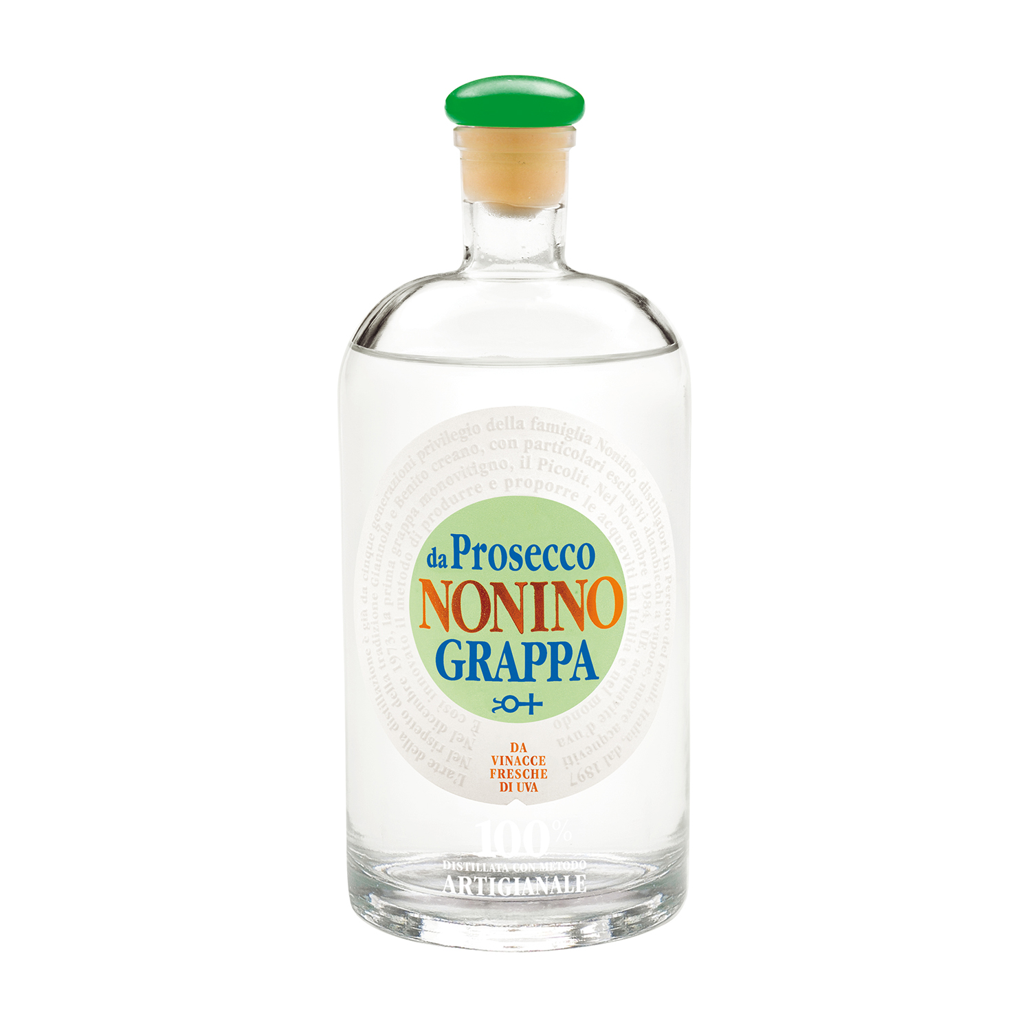 Итальянский высококачественный OEM Grappa Nonino da Prosecco Bianco 700 мл