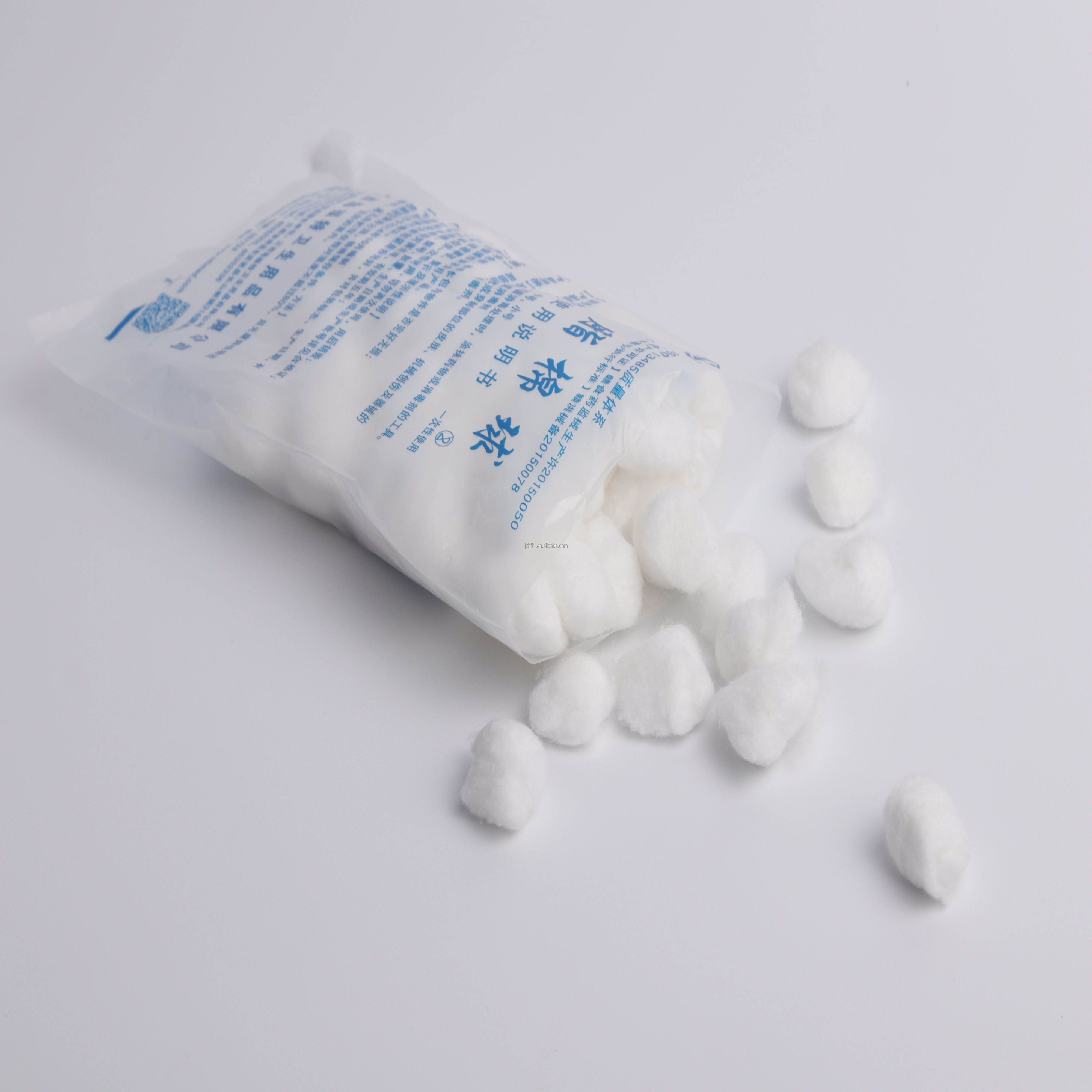 Customize High Absorbent Comfortable Soft Hospital Disposable Medical 100% Pure Cotton Ball
