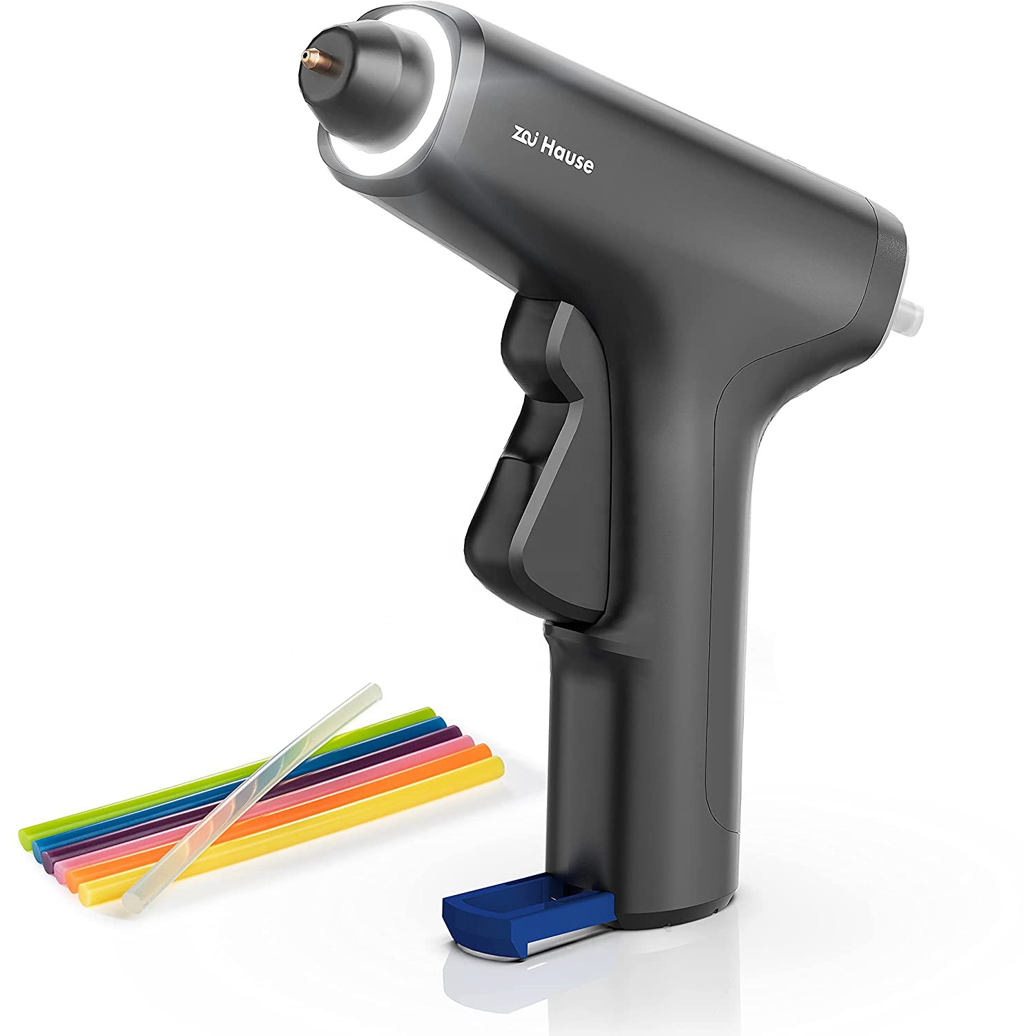 Zai Hause Cordless Rechargeable Fast Preheating Mini Glue Gun Kit Automatic-Power-Off Glue Gun for Art, Crafts, Decorations