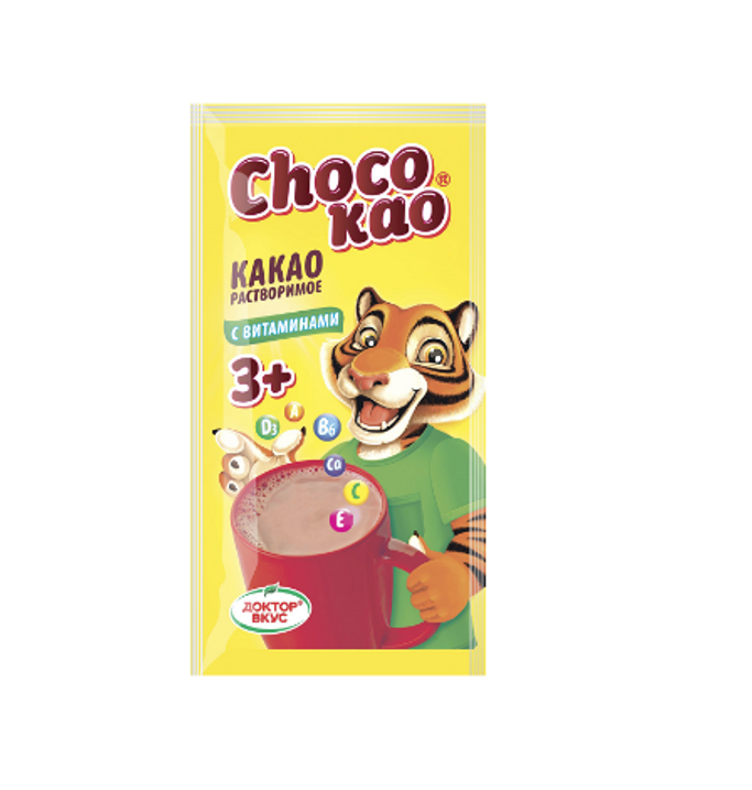 Растворимый какао-напиток с сахаром и натуральными ингредиентами