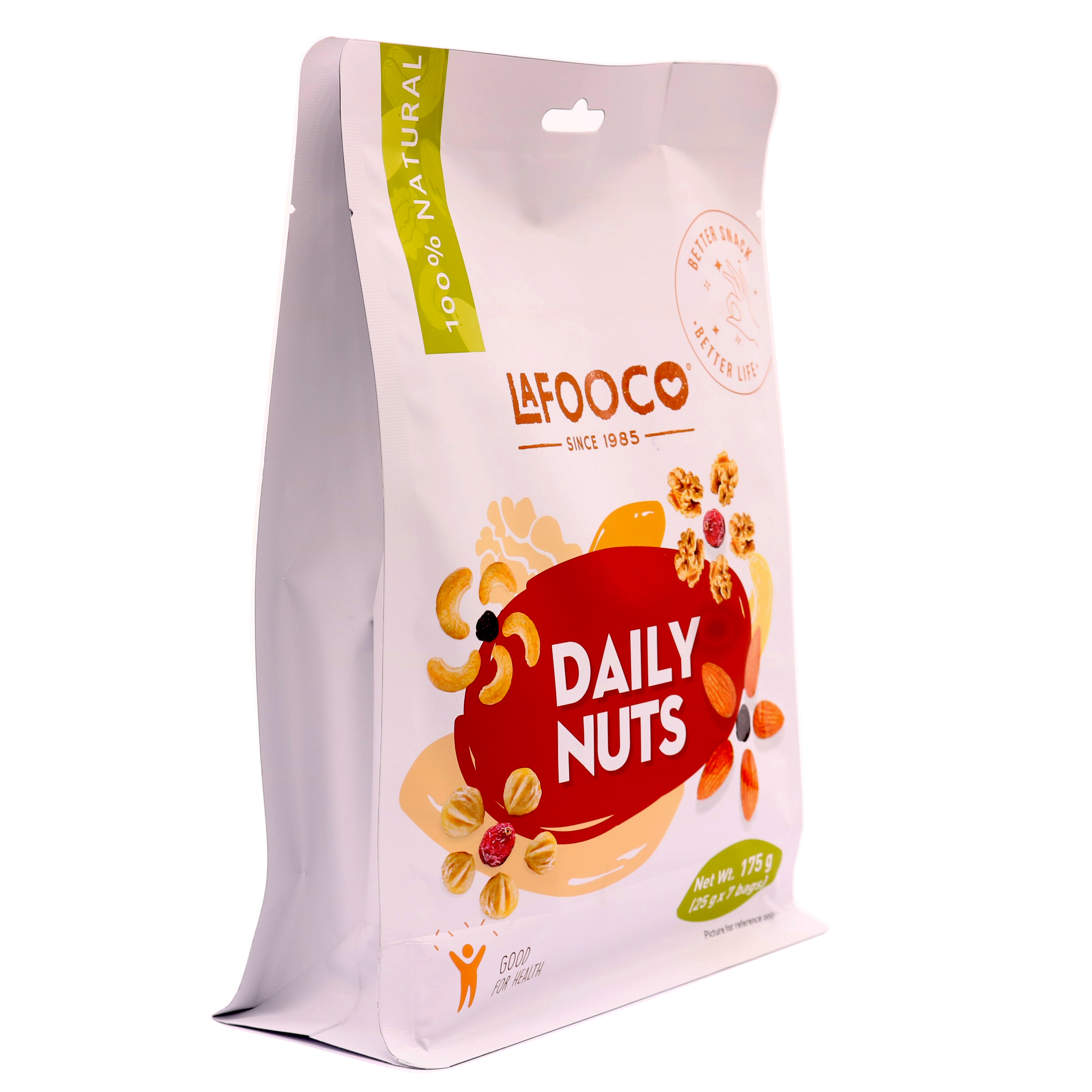 LAFOOCO Daily Nuts Nut Snacks 175g Cashews Almond Walnut Hazelnut Cranberry Blueberry Healthy and Full Nutrition Nutritious Hard