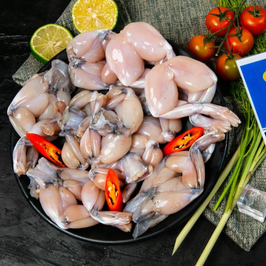 Жевательные Замороженные ножки лягушки IQF/IWP-чистый и хороший продукт, вьетнамская компания для выпускного вечера