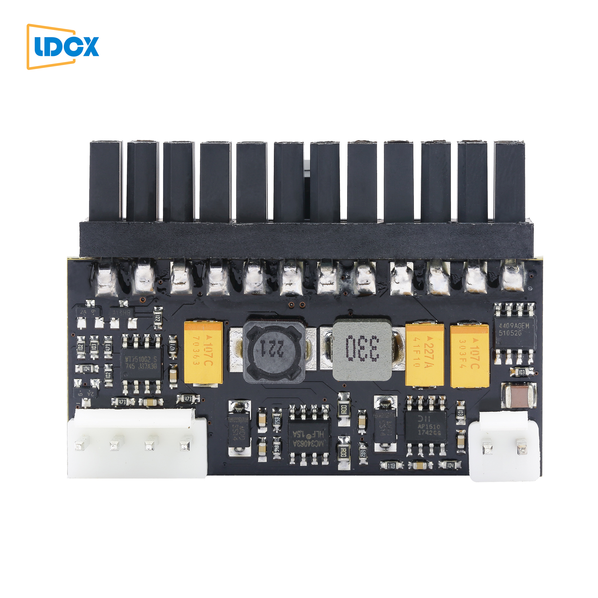 Ldcx 12V150W немой безвентиляторный 24Pin DC-ATX настольный компьютер блок питания