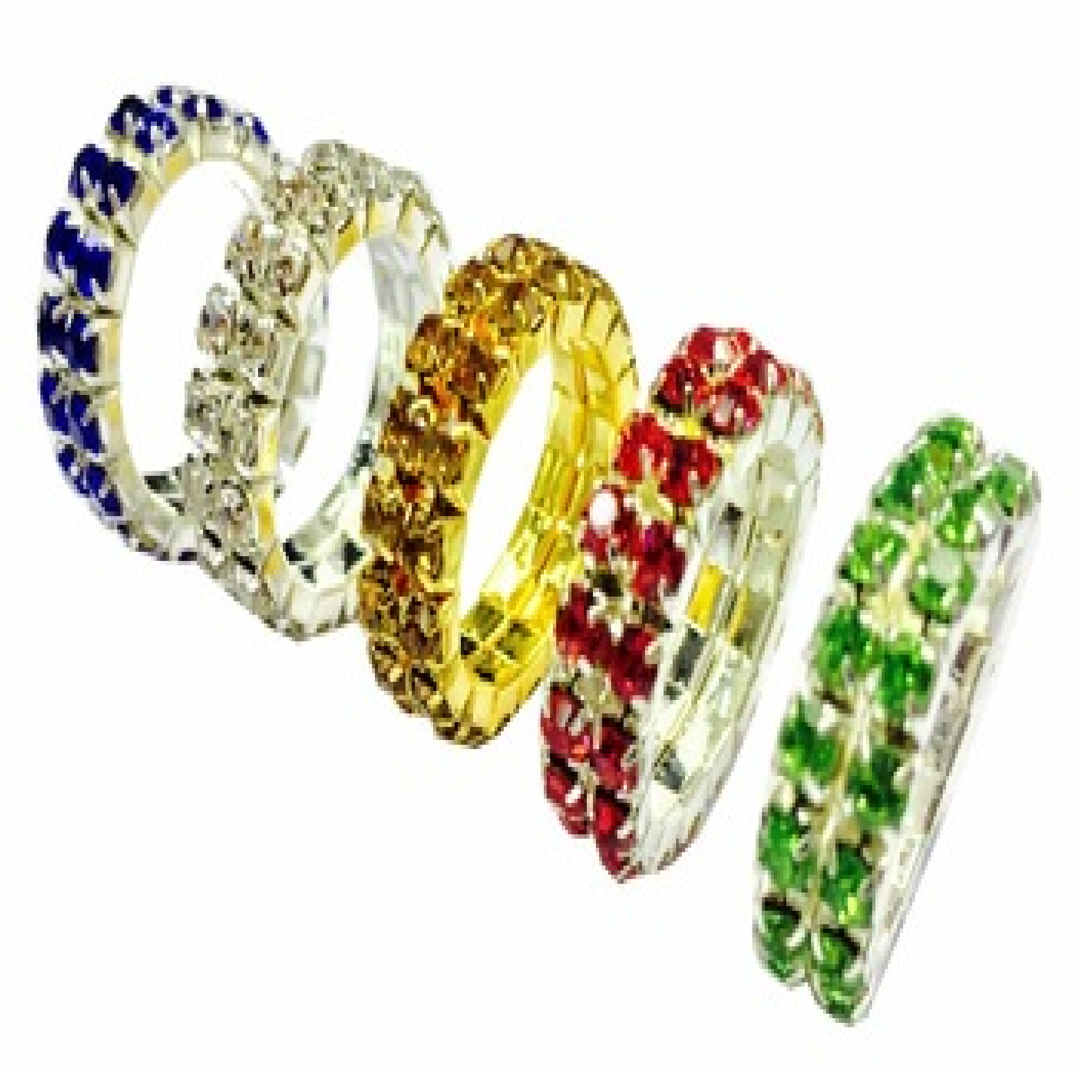 Horse care & grooming product Horse smart Mane Bands Horse Crystal Colored Equestrian (HMB 06)