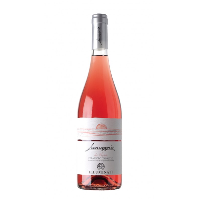 Сделано в Италии, 0,75 л, иллюминация сухого Cerasuolo Lumeggio Di Rosa rose wine