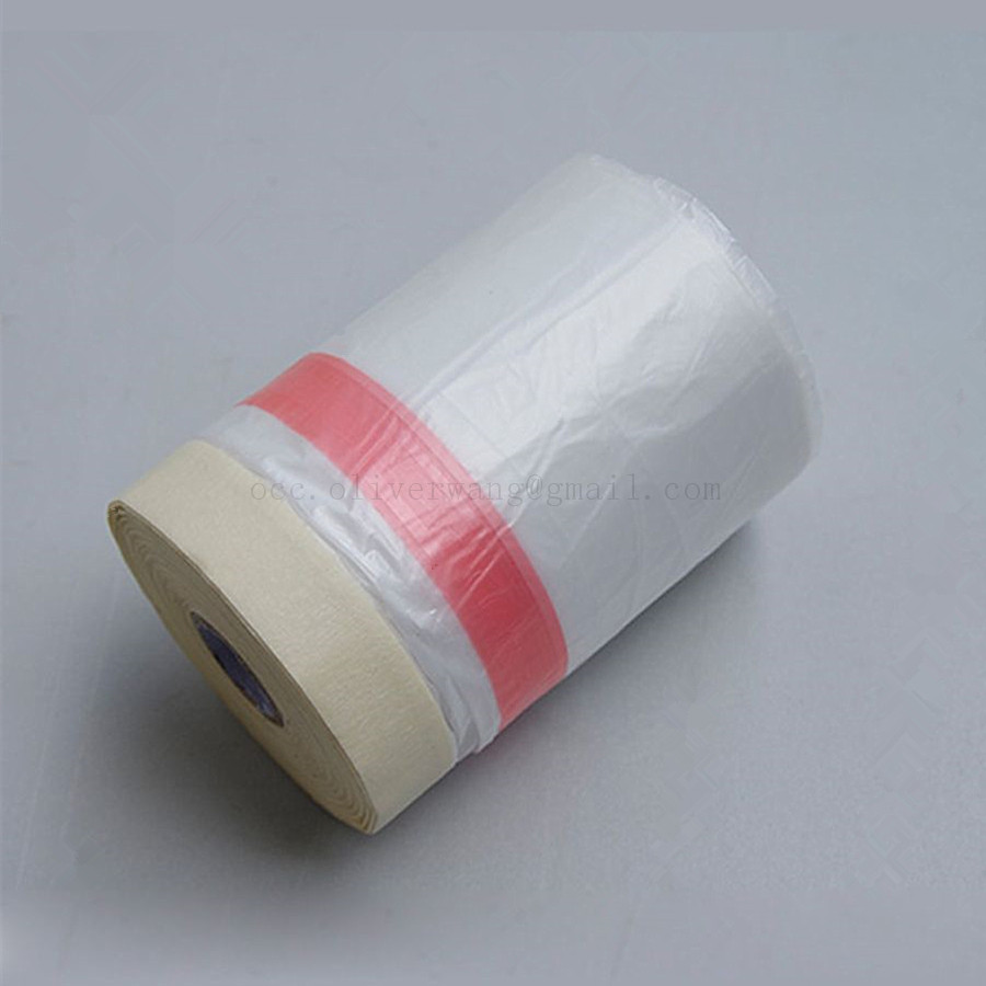 Paint Protective Pre-taped Masking Film