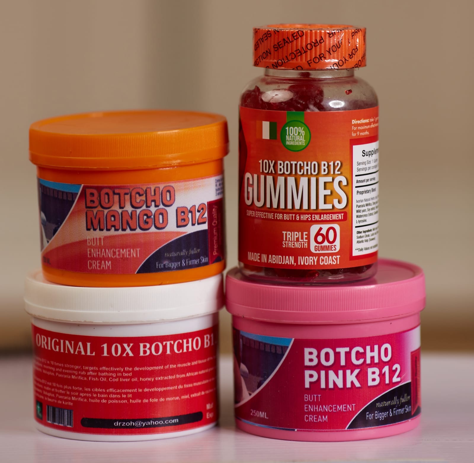 BOTCHO GUMMIES AND BOTCHO CREAM COMBO