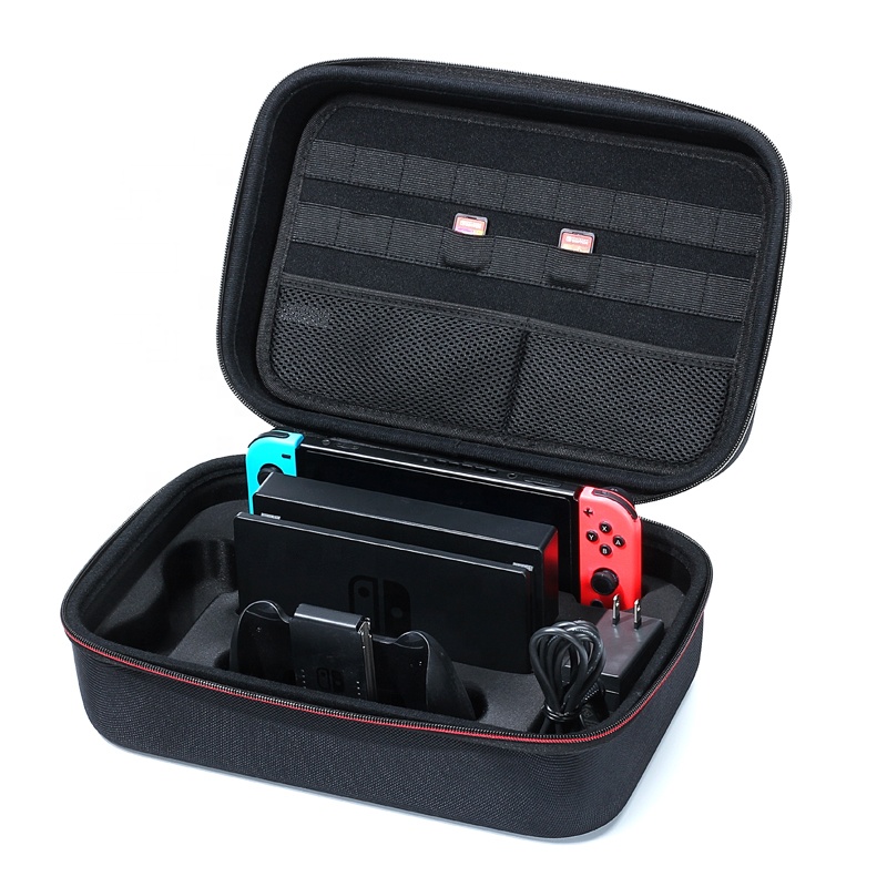 High quality eva case switch Bag Portable storage box travel full protection hard messenger bag soft lining