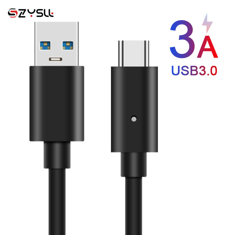 3A быстрой зарядки данных со скоростью 5 гбит/с USB-C 30 данных USB 3,0 A к кабелю с разъемом типа c