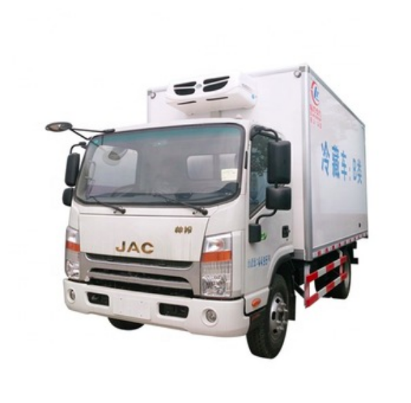 Cheap JAC Refrigerator Van Box Truck Frigo for Sale