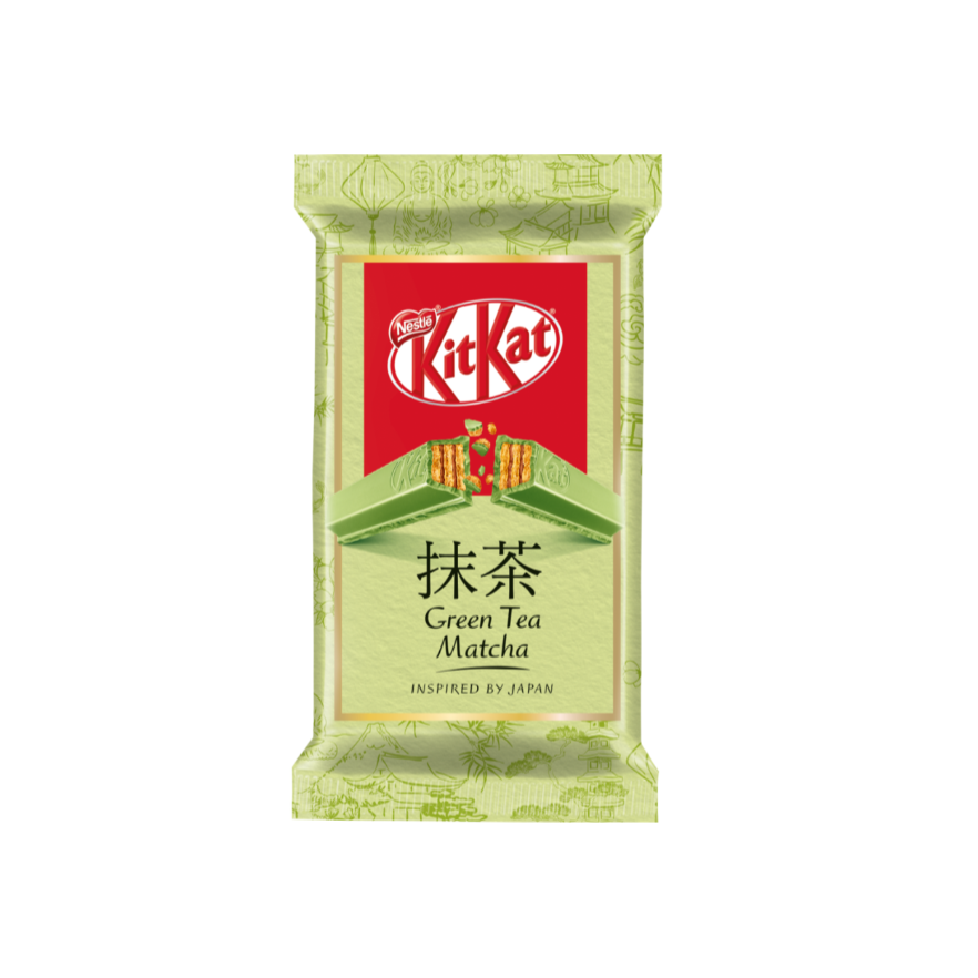 Зеленый чай в стиле маття Kitkat, Япония, распродажа