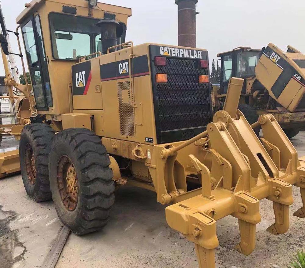 Б/у автогрейдеры Caterpillar CAT 140H/японские б/у мотогрейдеры CAT 140G 140H на продажу, б/у автогрейдер Caterpillar 14H