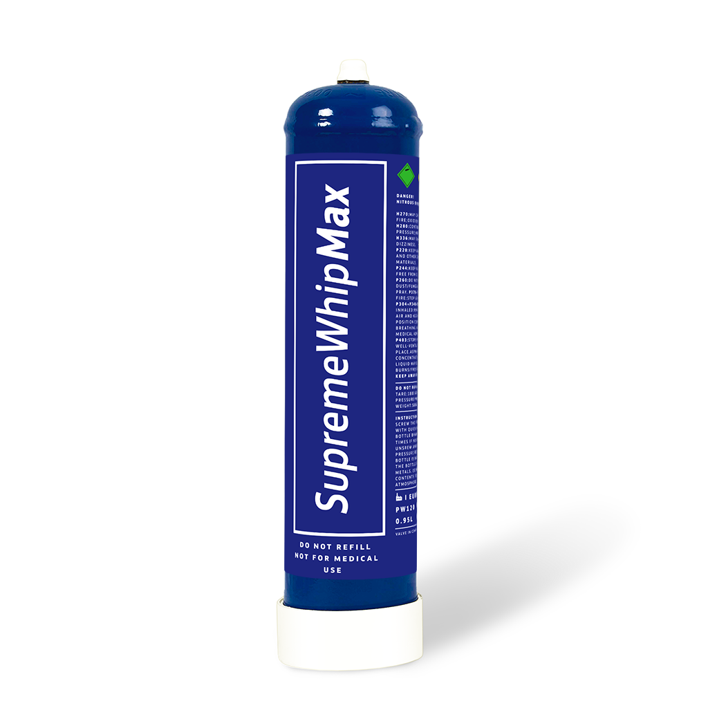 Contact us and Get Marvellous Deal on SupremeWhip Max Charger Cylinder in 0.95L /580g