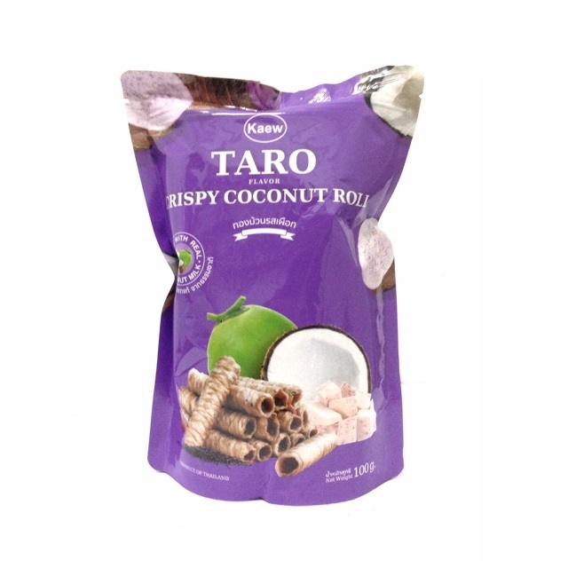 Kaew хрустящий рулон Торо смесь с кокосовым молоком тайская закуска 80 г.