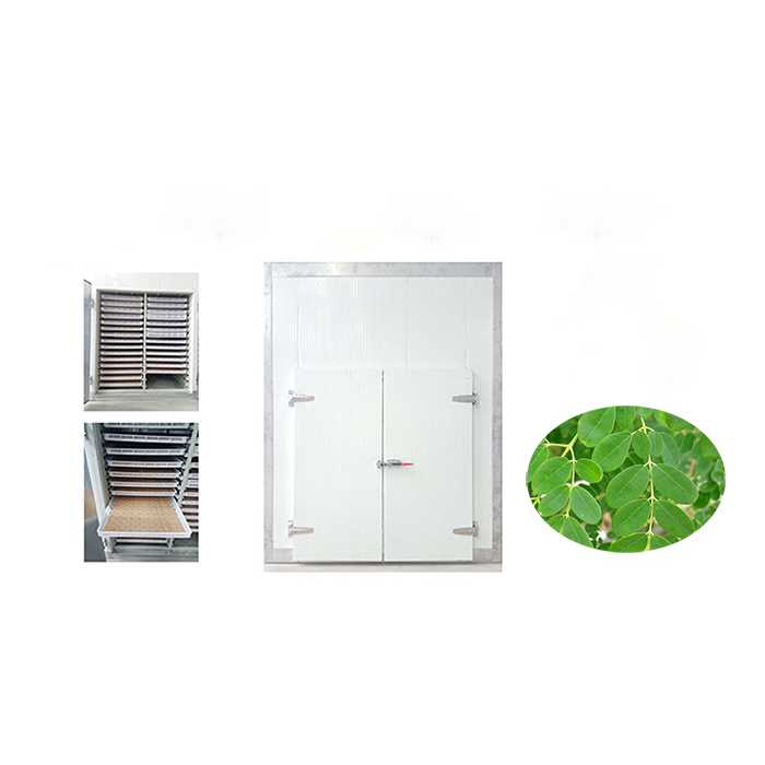 2021 China stainless steel Moringa leaf tray dryer machine for industrial vegetable fruits tea leaves dehydrator