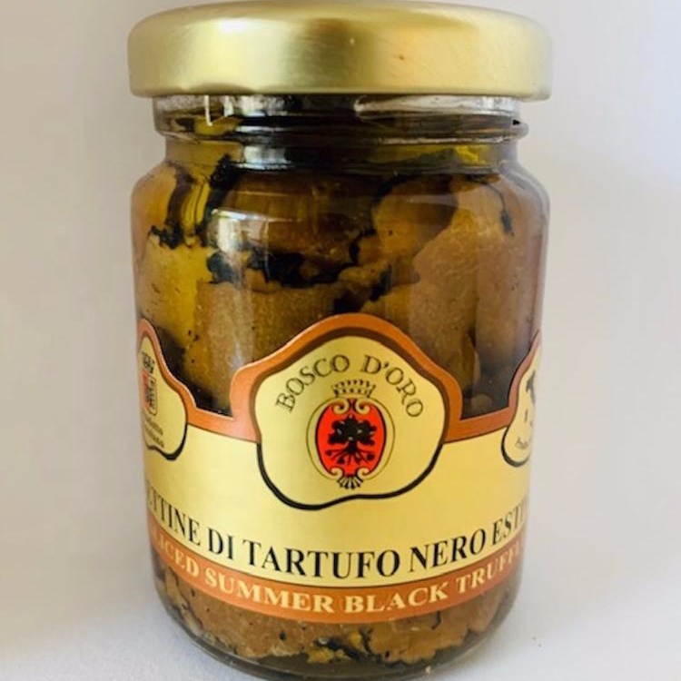 Italian Sliced Summer Black Truffles 90g and 30g