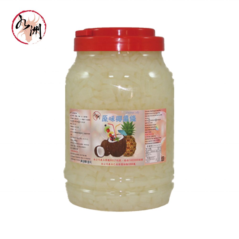 Поставщик чая из Тайваня-оригинальное кокосовое желе Topping