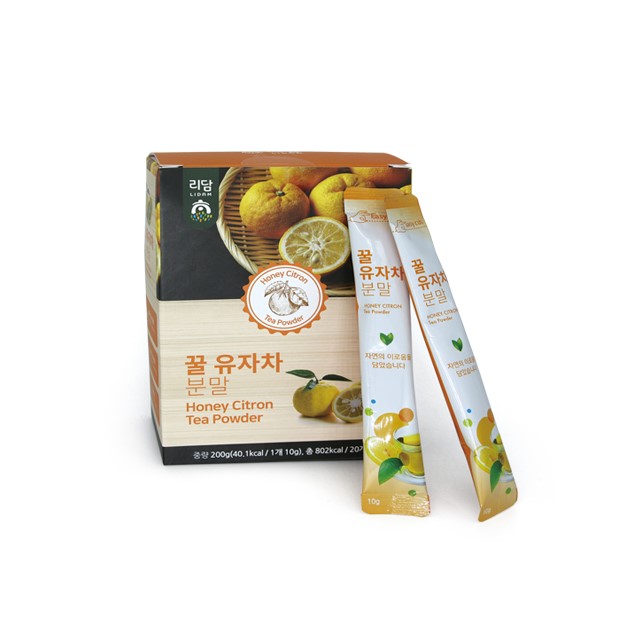 Korean traditional Honey citron tea powder supplement Made in Korea