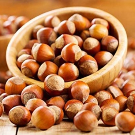 11-13 MM Chubby Organic & Natural Unshelled Raw 100 gr. Hazelnut All Sizes are Available.