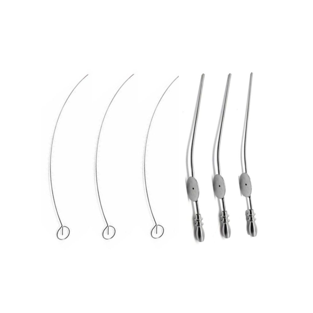 Set of 3 Baron Suction Tube # 3FR 5FR 7FR Diagnostic ENT Surgical Instruments MGI-ENT-0382
