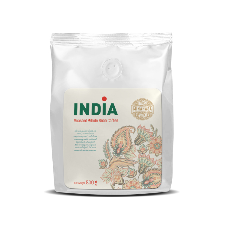 Оптовая продажа, частная торговая марка, Decaf Arabica, цельная кофейная зерна 500 г