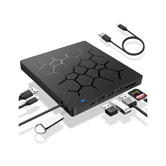 CD ROM Rewriter Desktop USB 3.0 Type-C Portable DVD Player DVD Drive CD DVD Laptop