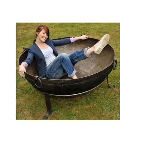 Big Iron Fire Pit Kadai Manufacturer in Home Arts