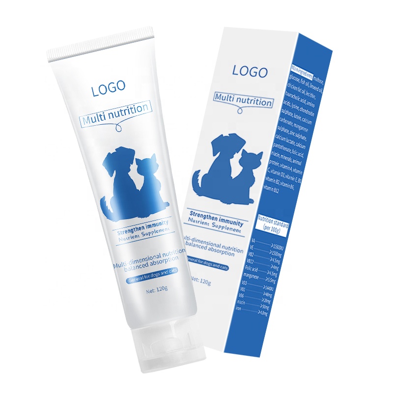 OEM Pet Dog Puppy Cats Nutrition Vitamin Cream Nutrition Health Supplement Gel Products