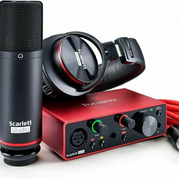 Новинка для оригинальной профессиональной живой звуковой карты Focusrites Scarlett Solo