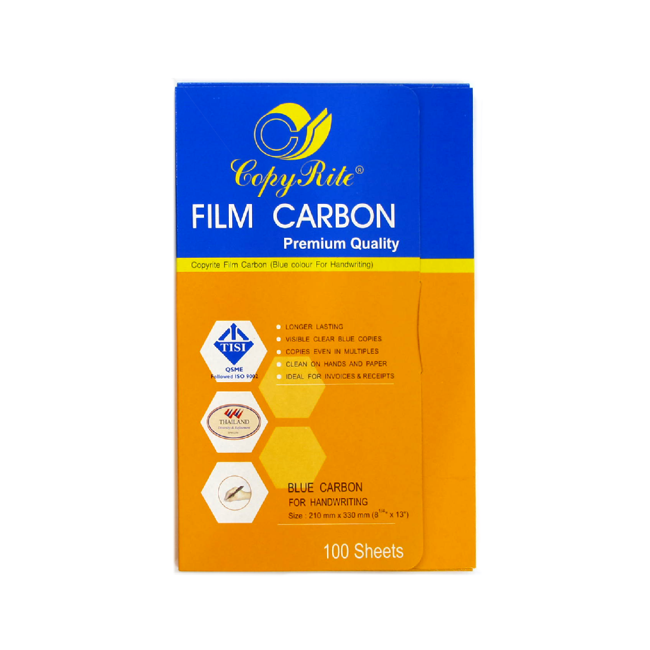 Film Material Art & Craft Garments Documents Film Carbon - Blue Color From Thailand