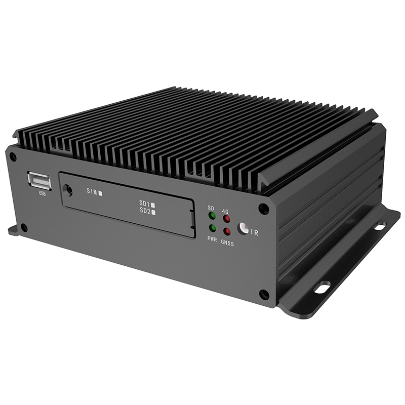 Backup Camera System Monitor and DVR Box Truck Trailer Rear and Side View Quad HD Camera 4 Split Screen Advanced Record