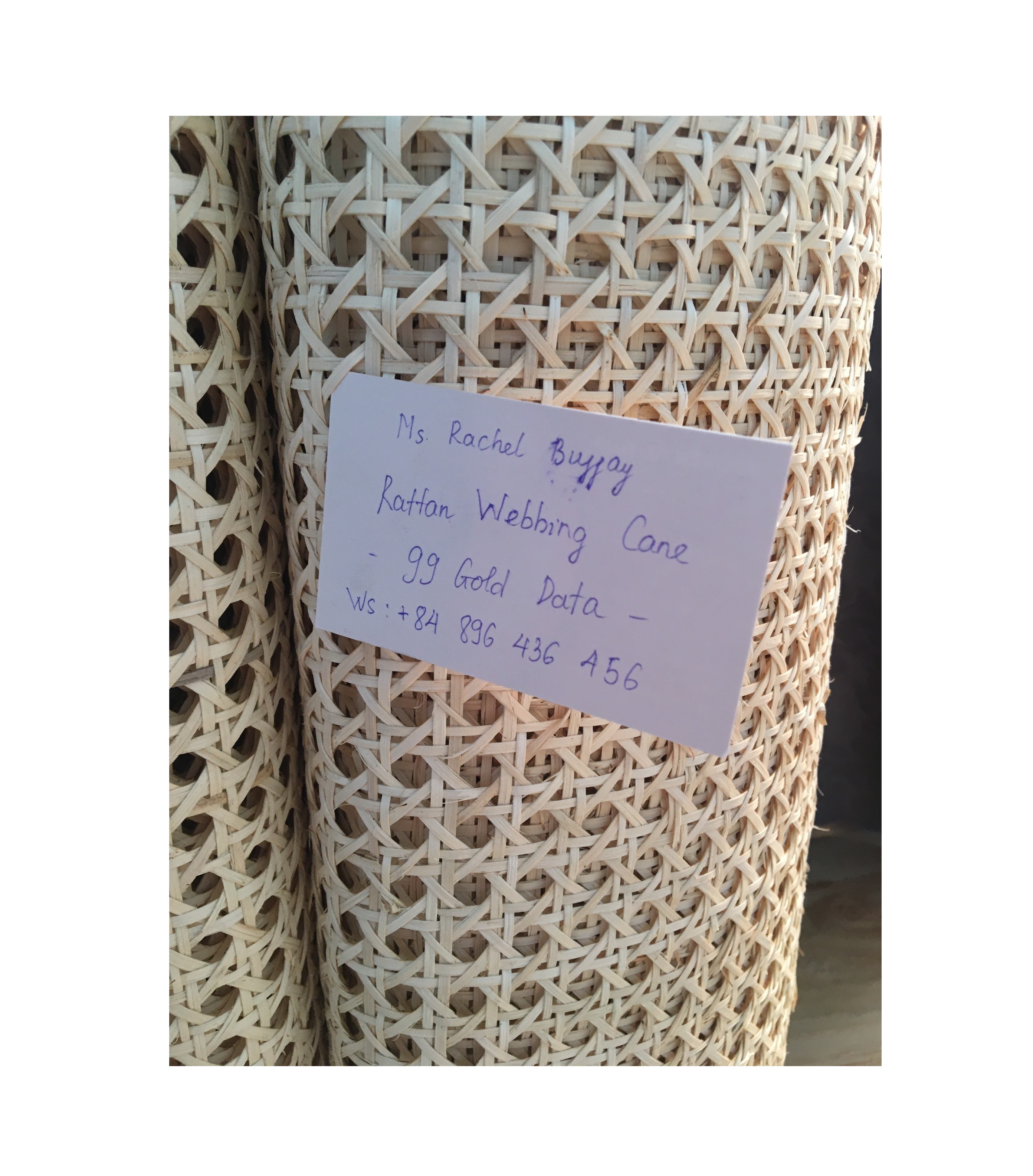 Wholesale Unbleached Rattan Webbing Roll - Natural Rattan Cane - Bleached Webbing Roll Rattan Raw Material