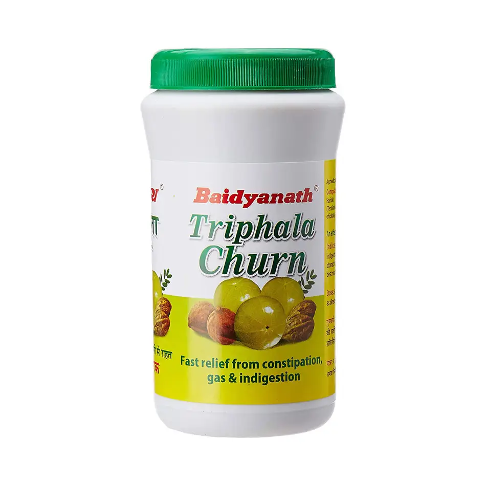 Baidyanath Triphala Churna - Quick Relief from Digestive Distress / Herbal Supplement Bulk Supply