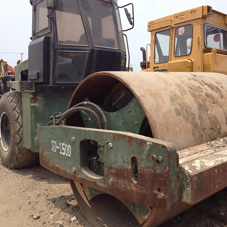 Vibratory Walking type Single steel wheel road roller ingersoll-rand road roller SD150